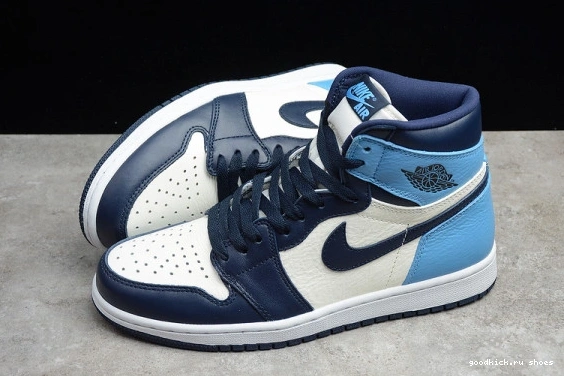 High 555088-140 Jordan OG Blue 1 Obsidian - University Air | Retro UNC 555088-140 0505
